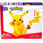 MEGA Pokémon Figurine Action Pikachu Articulée 33cm, Jeu De Briques De Constructionn Pour Enfants Et Adultes, Modèle Pokémon