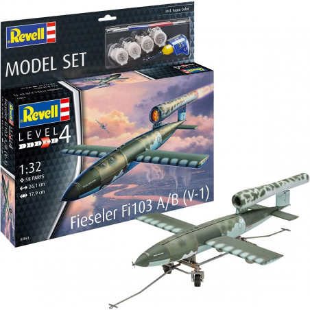 Fieseler Fi103 V-1 Maquette, 63861, Revell-63861 Model Set