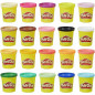 Play-Doh, 20 Pots de Pate A Modeler, Super Couleurs