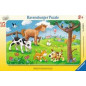 Puzzle Affectueux Animaux 15 pièces - Ravensburger - 3+
