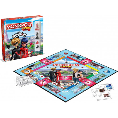 MONOPOLY JUNIOR MIRACULOUS - WINNING MOVES