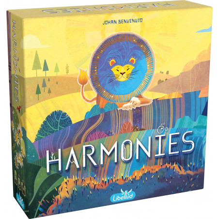 Harmonies - Jeux de société - Jeux Famille et Amis - Création de Paysages et Habitats pour Animaux -  Libellud - Asmodee