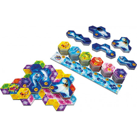 Aqua - Jeu de Société - De 1 à 4 Joueurs - A partir de 8 Ans