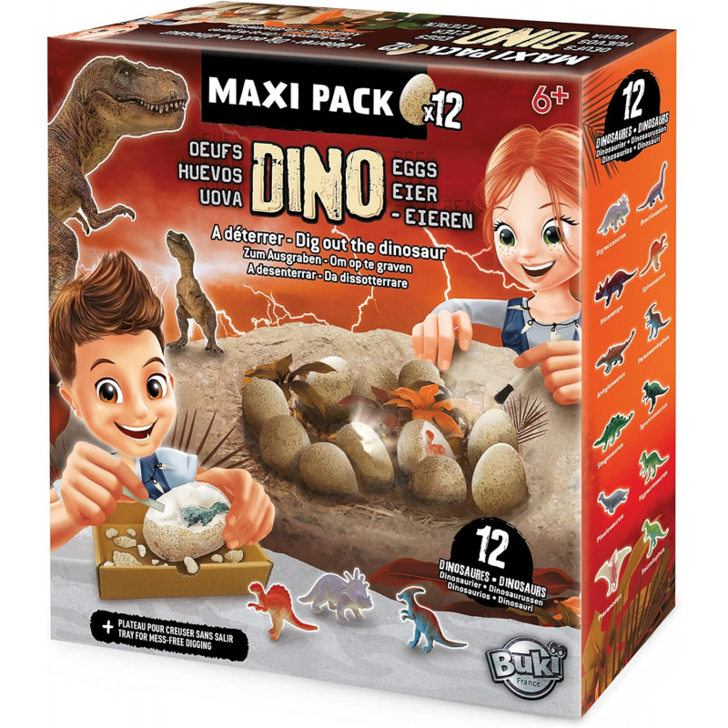 Dino egg maxi pack - Buki - 2138