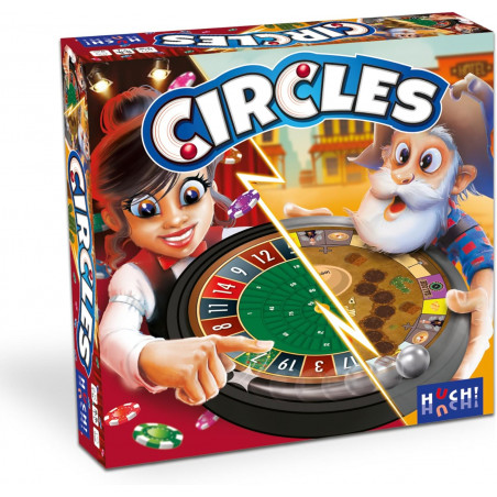Circles - À partir de 7 Ans - HUCH!- Jeu Familial