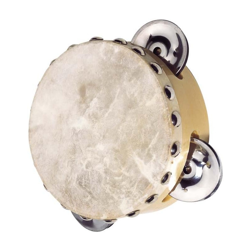 Tambourine avec 3 Clips - Goki - 2041992 - Percussion