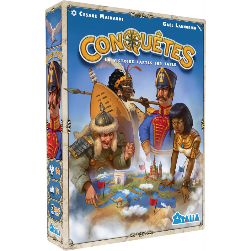 Conquêtes | Jeu de société stratégique | De 2 à 4 Joueurs | A partir de 8 Ans Atalia