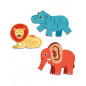 Gommettes Animaux de la savane - Djeco Gommettes Animaux de la savane - Djeco