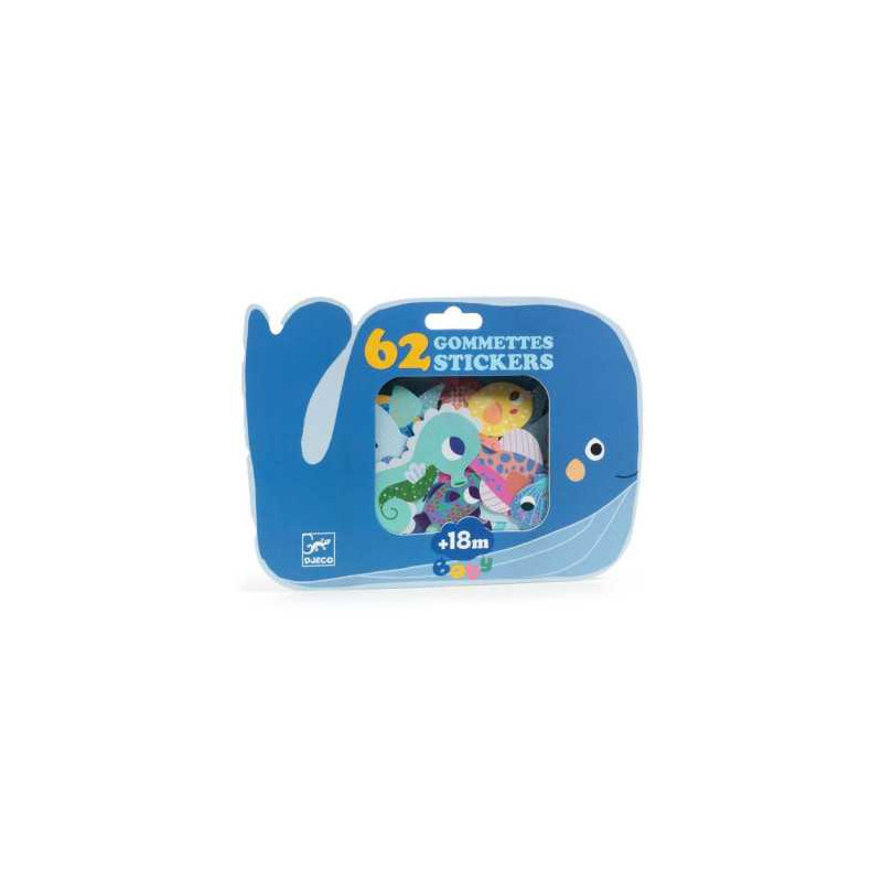 Gommettes Animaux de la mer - Djeco Gommettes Animaux de la mer - Djeco