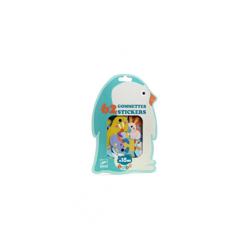 Gommettes Animaux de la banquise - Djeco Gommettes Animaux de la banquise - Djeco