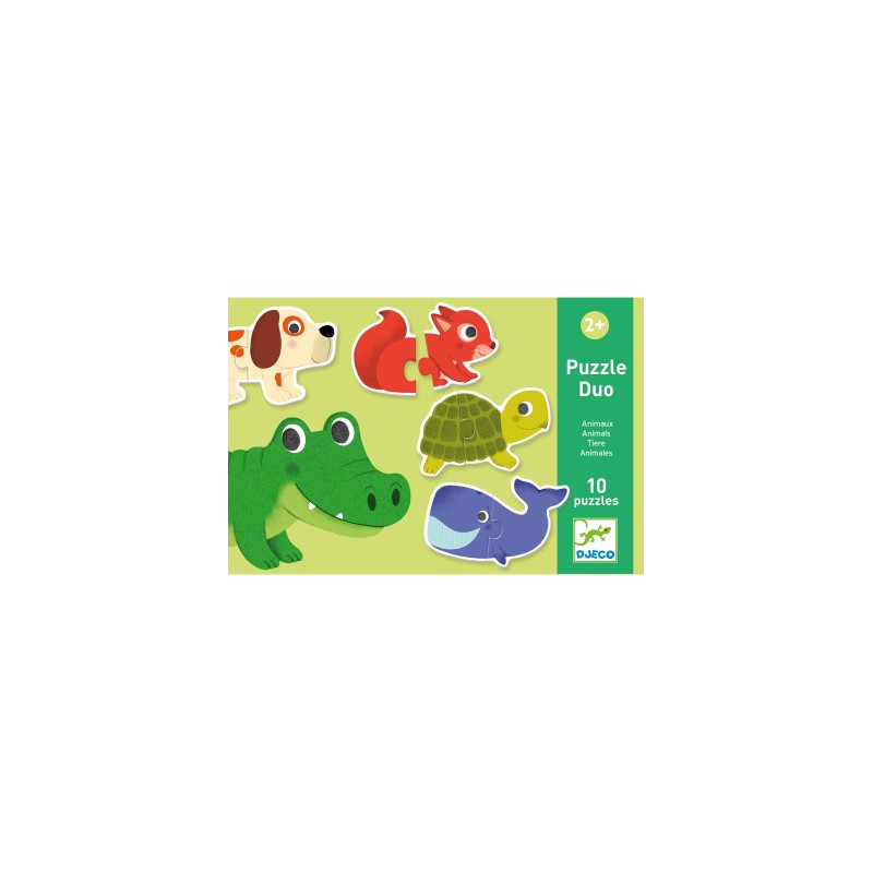 Puzzle Duo Animaux