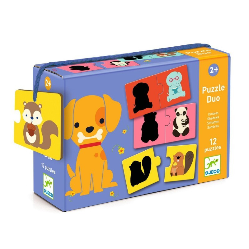 Puzzle duo Ombres - Djeco