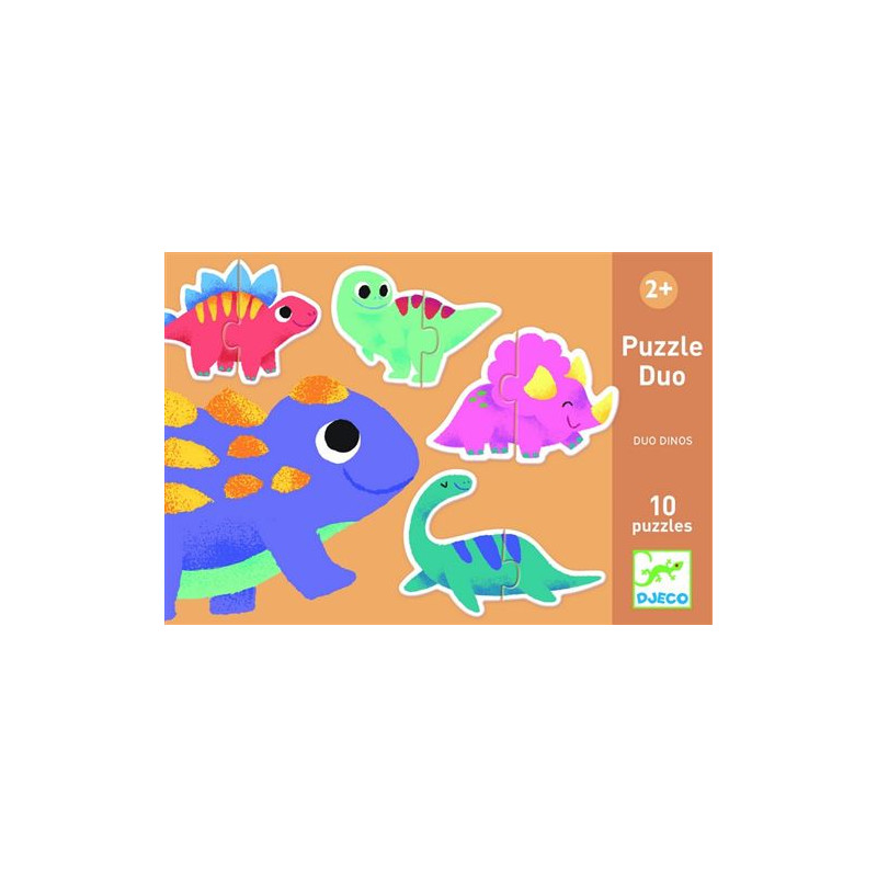 Puzzle duo DINO Djeco