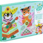 Djeco Créer avec des stickers Brillants - Djeco Djeco Créer avec des stickers Brillants - Djeco