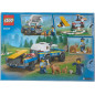 LEGO 60369 City Police Le Dressage des Chiens Policiers, Jouet de Voiture, SUV avec Remorque, Course d'obstacles