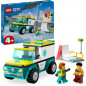 Lego City L’Ambulance de Secours et Le Snowboardeur, Jeu Enfants