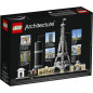 LEGO Architecture Paris: Ensemble de Construction Skyline avec des Modèles de Monuments Célèbres