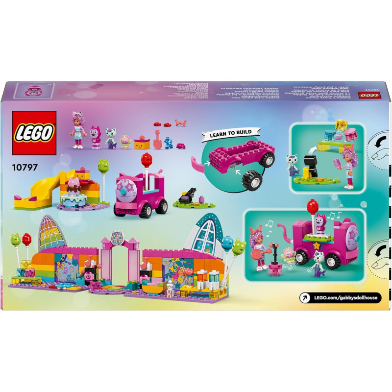 LEGO Gabby et la Maison Magique Le Miaousic-Hall de Gabby
