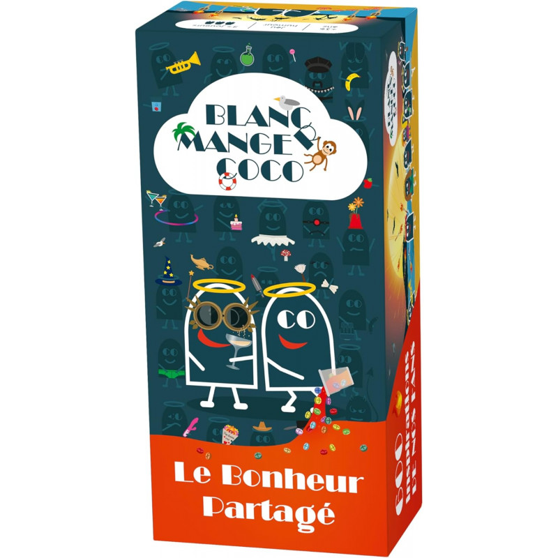Blanc Manger Coco Le Bonheur PARTAGÉ - Jeu d'ambiance - Blackrock Games