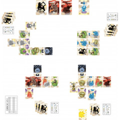 Strange World Above The Clouds - Jeu de Cartes Tactique - stratégie et réflexion - 1 à 4 Joueurs
