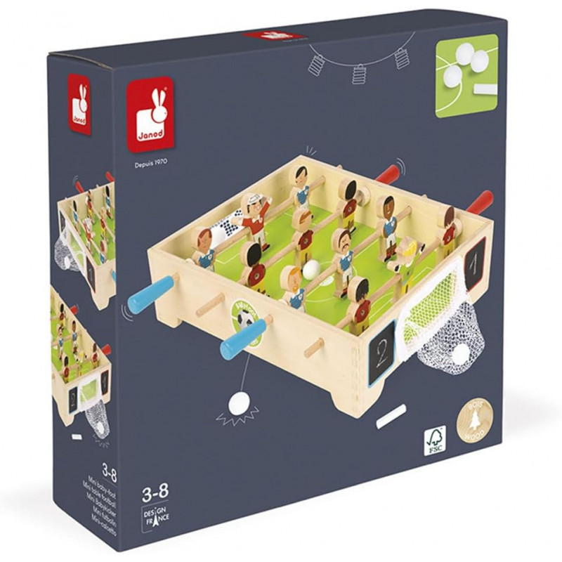 Mini Babyfoot de Table en Bois Champions - Janod