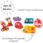 JANOD - Chunky Puzzle Les Véhicules - Bois FSC - 7 pièces JANOD - Chunky Puzzle Les Véhicules - Bois FSC - 7 pièces