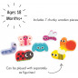 JANOD - Chunky Puzzle Le Jardin - Bois FSC - 7 pièces JANOD - Chunky Puzzle Le Jardin - Bois FSC - 7 pièces