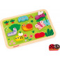 JANOD - Chunky Puzzle Le Jardin - Bois FSC - 7 pièces JANOD - Chunky Puzzle Le Jardin - Bois FSC - 7 pièces