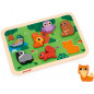 JANOD - Chunky Puzzle La Forêt - Bois FSC - 7 pièces JANOD - Chunky Puzzle La Forêt - Bois FSC - 7 pièces