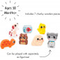 JANOD - Chunky Puzzle Les Animaux Familiers - Bois FSC JANOD - Chunky Puzzle Les Animaux Familiers - Bois FSC