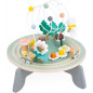 Janod - Table d'Activités en Bois Sweet Cocoon - 9 Activités pour Enfants