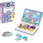 Magnéti'Book Licornes - Jeu Educatif Magnétique 44 Aimants + 10 Modèles - Janod Magnéti'Book Licornes - Jeu Educatif Magnétique 44 Aimants + 10 Modèles - Janod
