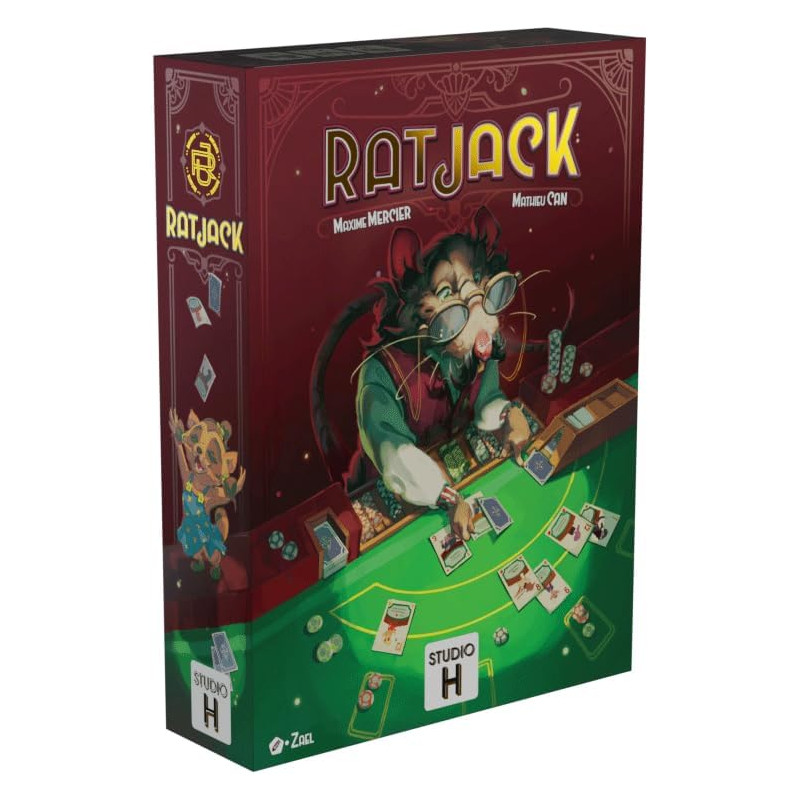 RATJACK - L'essence du Blackjack avec des Twists Modernes ! -Studio H