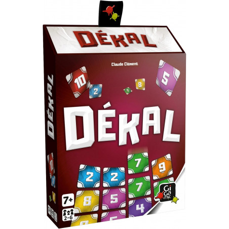 DEKAL - Jeu d'ambiance - pour Tous Niveaux - Dès 7 Ans !- GIGAMIC