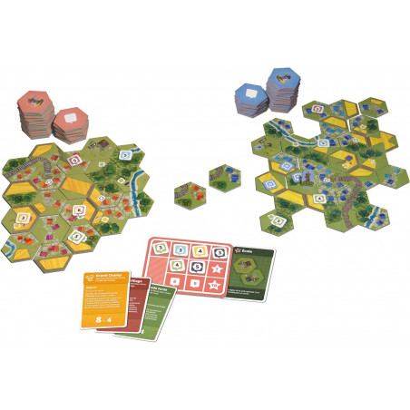 DORFROMANTIK Le Duel - Version compétitive 2 Joueurs - Gigamic