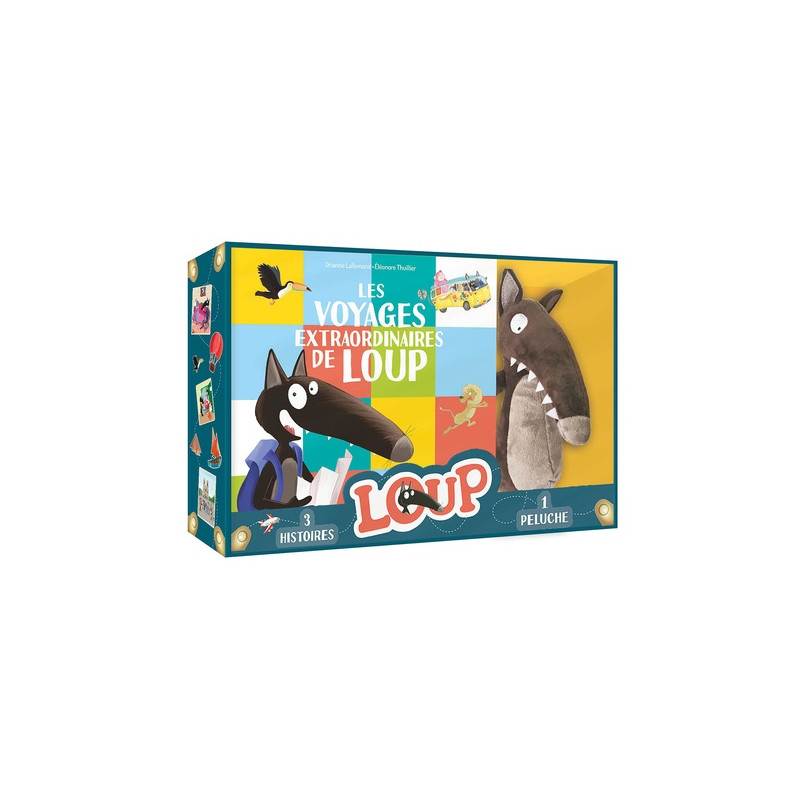 Coffret loup - Les voyages extraordinaires de loup