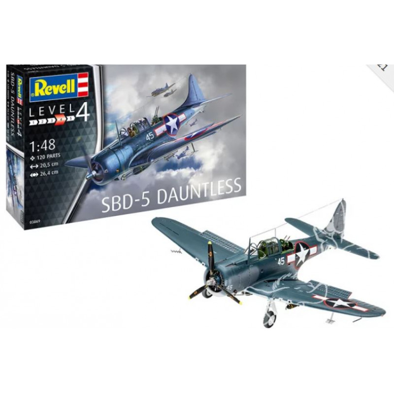 SBD-5 Dauntless Navyfighter 1/48 - Revell maquette avion 03869