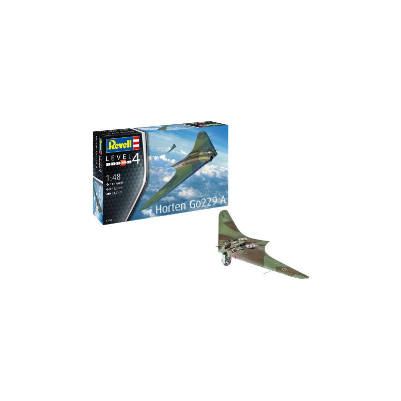 AVION HORTEN GO229 A 1/48 - REVELL 03859 MAQUETTE