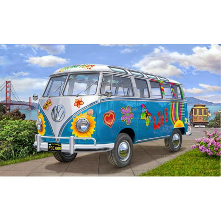 Revell 07050 VW T1 Samba Bus Flower Power