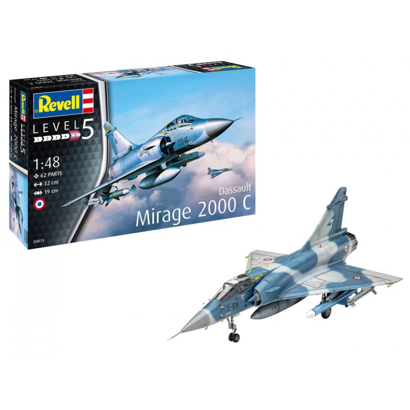 Dassault Mirage 2000C - Maquette avion Revell Dassault Mirage 2000C - Maquette avion Revell