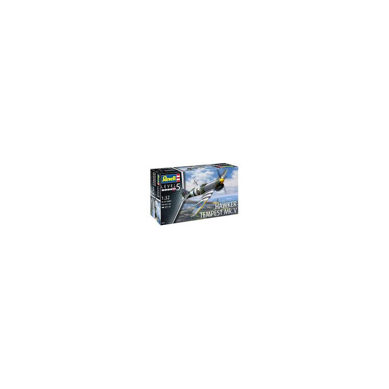 Hawker Tempest V 1/32 - Revell maquette avion 03851 Hawker Tempest V 1/32 - Revell maquette avion 03851