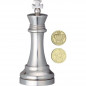 Chess Silver King - Cast Puzzle
