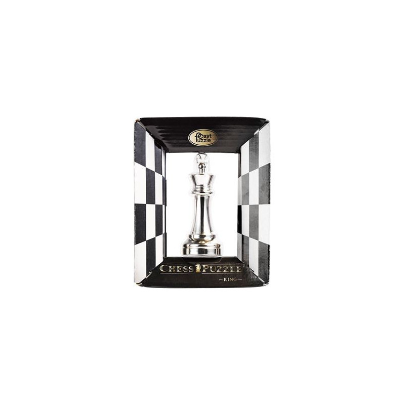 Chess Silver King - Cast Puzzle