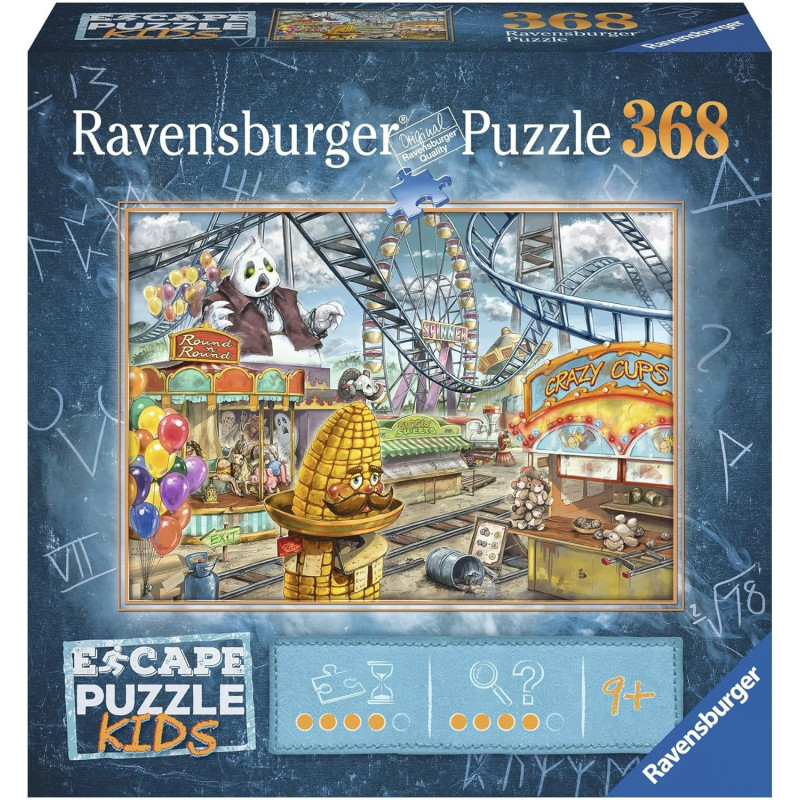 Escape Puzzle Kids - Le Parc d'attractions - Puzzle 368 pièces - Ravensburger - Puzzle Enfant