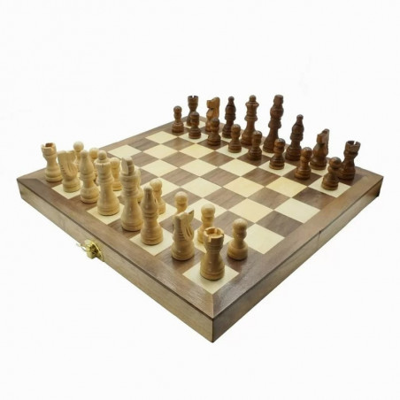Jeu d'échecs pliant - 28cm - imprimé