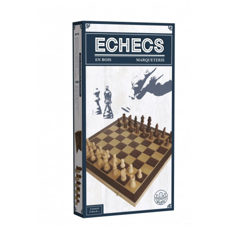 Jeu d'echecs pliant 38cm