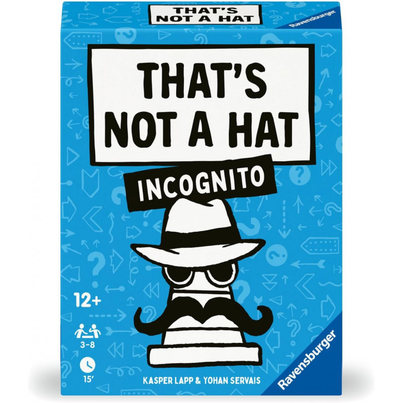 That's Not a Hat Incognito – Jeu d’ambiance - Jeu de cartes - Ravensburger