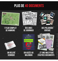 Dossiers Criminels - Stranger Things : l'ombre de Hawkins- Jeu de Societe Escape Game - Platonia Games