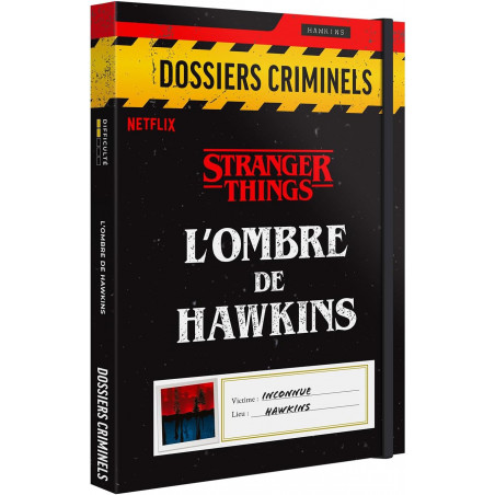 Dossiers Criminels - Stranger Things : l'ombre de Hawkins- Jeu de Societe Escape Game - Platonia Games
