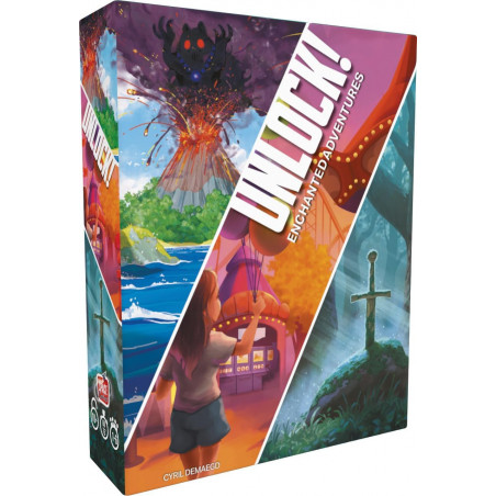 Unlock! Enchanted Adventures - Space Cowboys - Jeux de société - Jeu d'escape Game coopératif - Asmodee